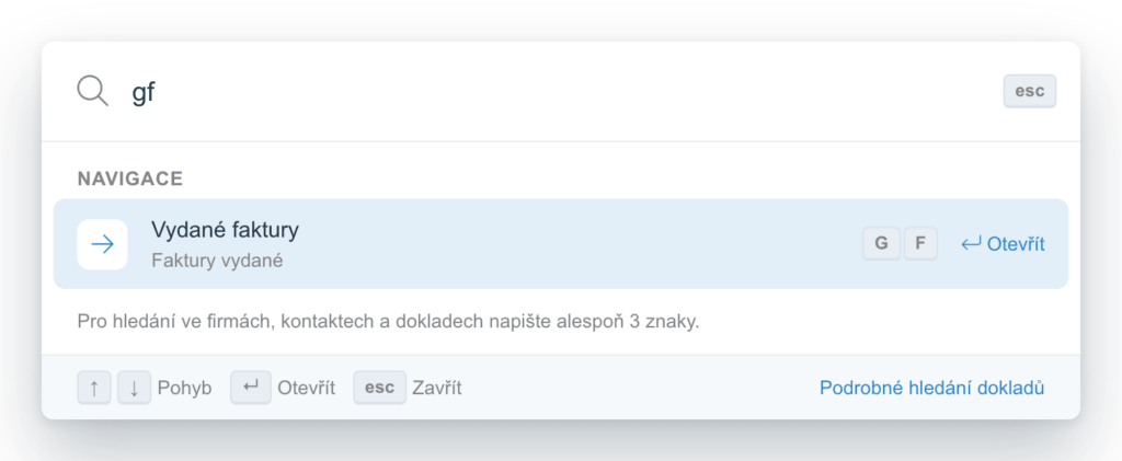 zkratky paleta